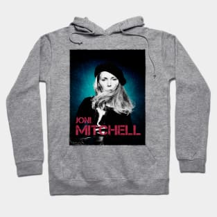 Joni Mitchell // 1970s Fan Art Design Hoodie